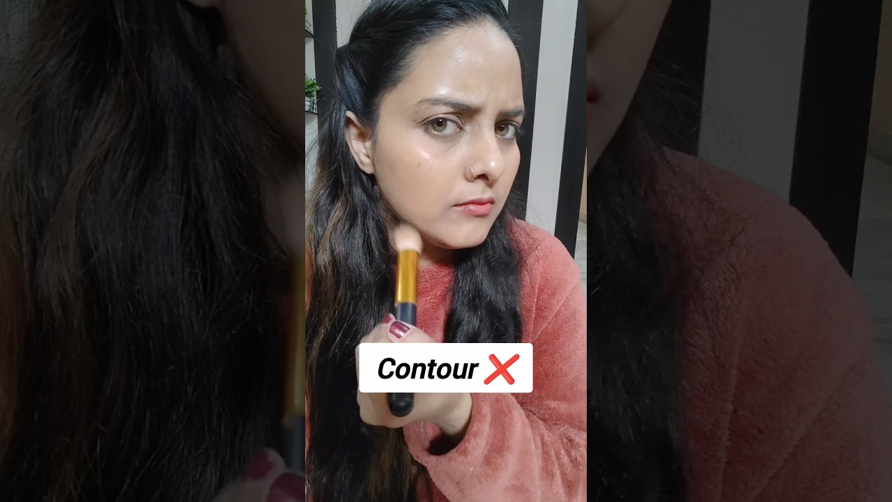 contour ❌ #youtubeshorts #viral #1m #shortfeeds #hack #tictok #makeup #beauty