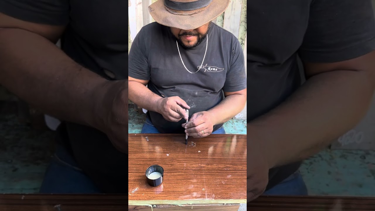 Tutorial de como eu faço pino mosaico!!!