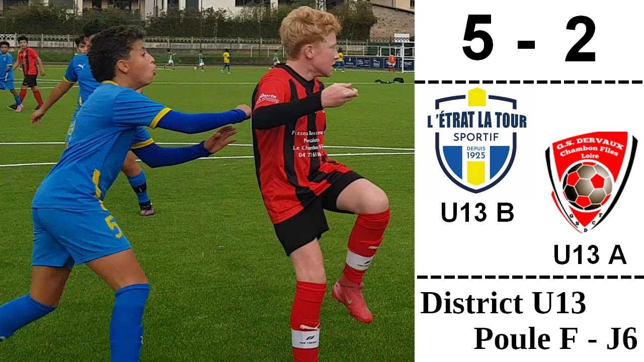 2025-11-15 // L'Etrat U13 B - Dervaux U13 A (District D1 Poule F - J5)