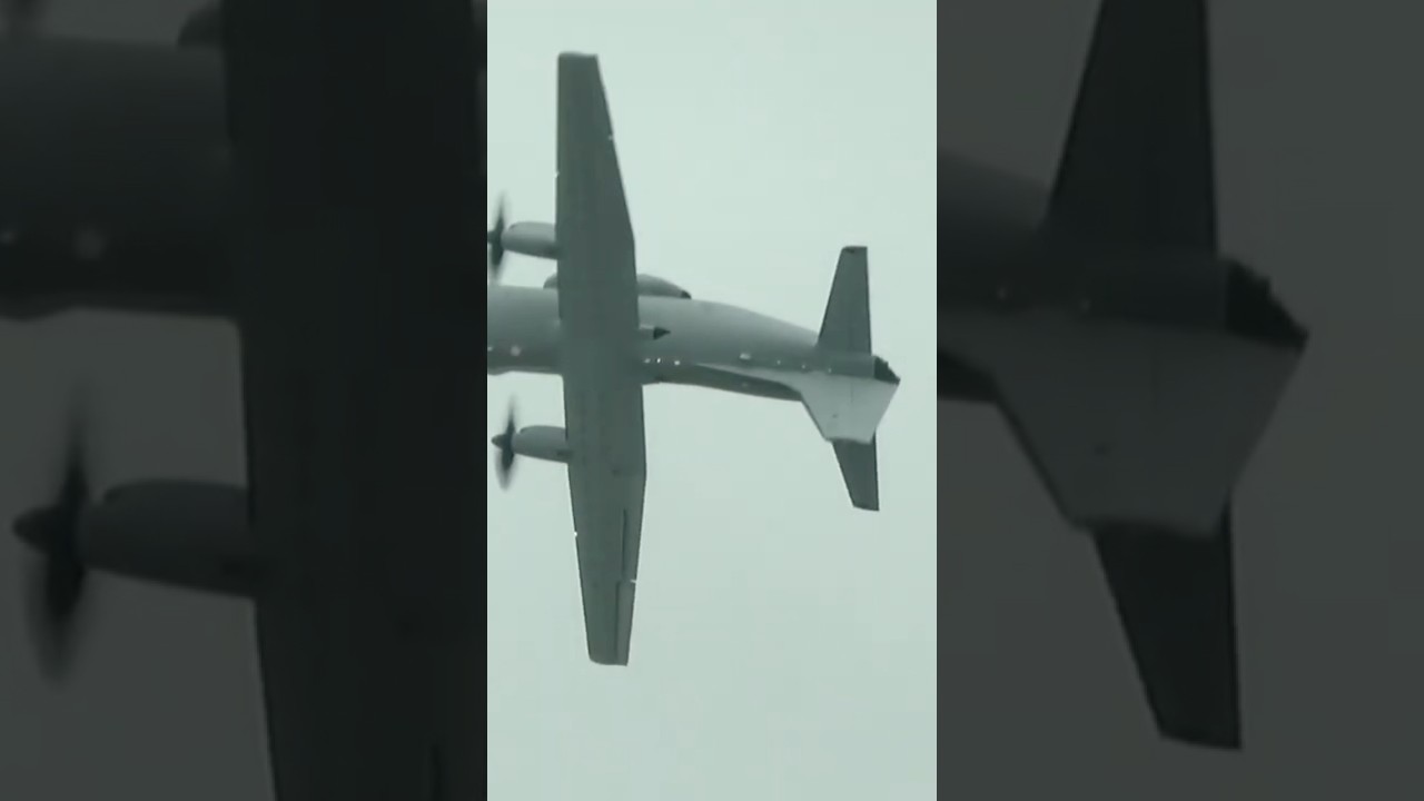 C-27J Spartan Does Barrel Roll! 