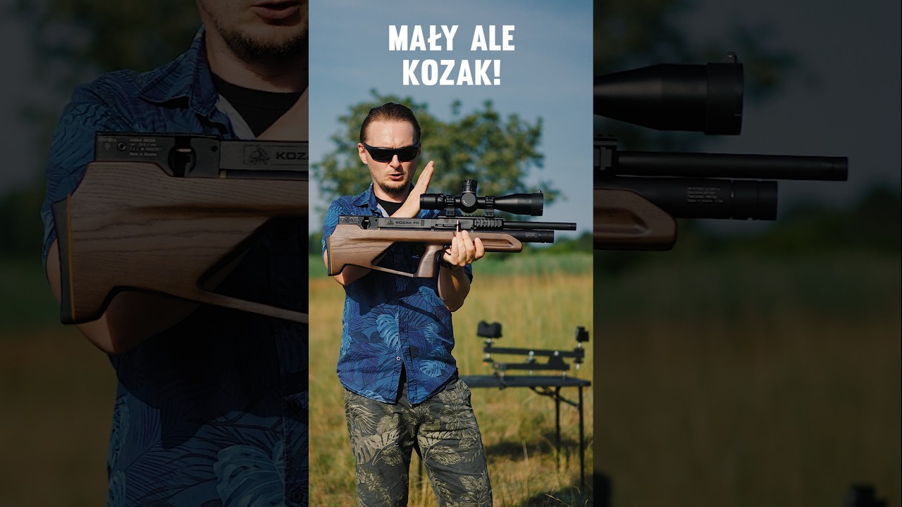 Wiatr&oacute;wka Zbroia Kozak Bullpup PCP #strzelse #zbroia