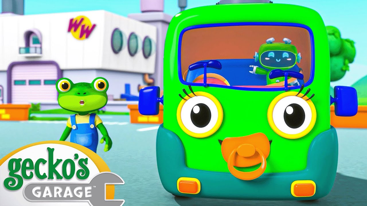 Baby Recycle Truck | Baby Truck | Gecko's Garage | Kids Songs