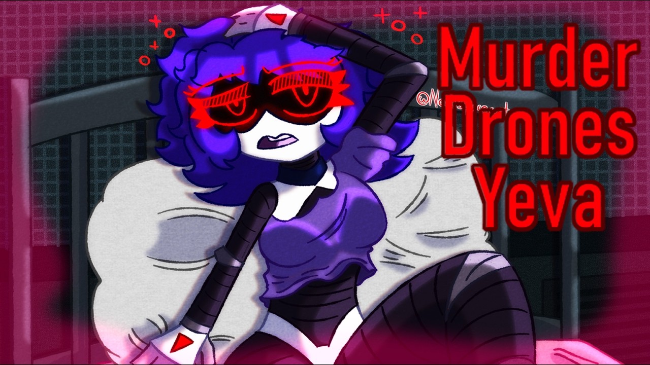 Murder Drones Yeva  Fanart Speedpaint