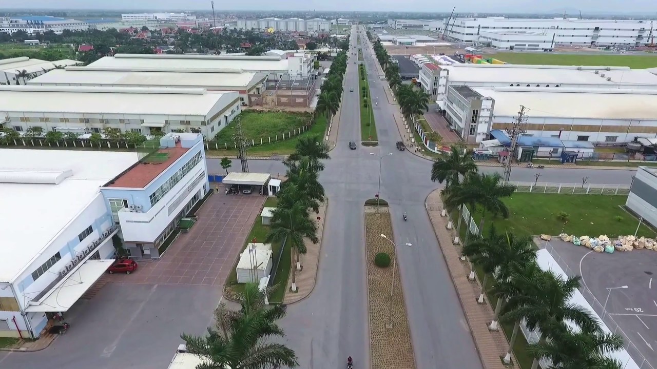 Đường LG  Khu Công Nghiệp Tràng Duệ Hải Phòng