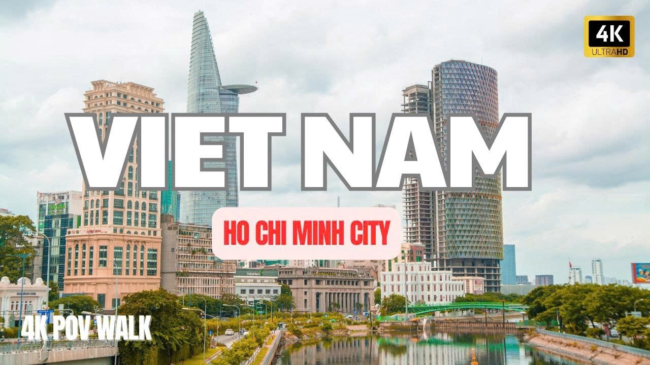 Walking in Ho Chi Minh City 4K – District 1 Street Life | POV Saigon City Walk