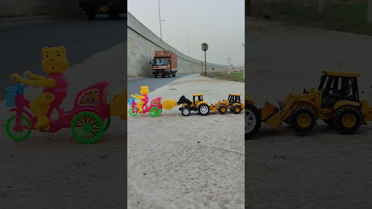 Remote Control Jcb And Dumper Truck Unboxing And Testing Short Video ||