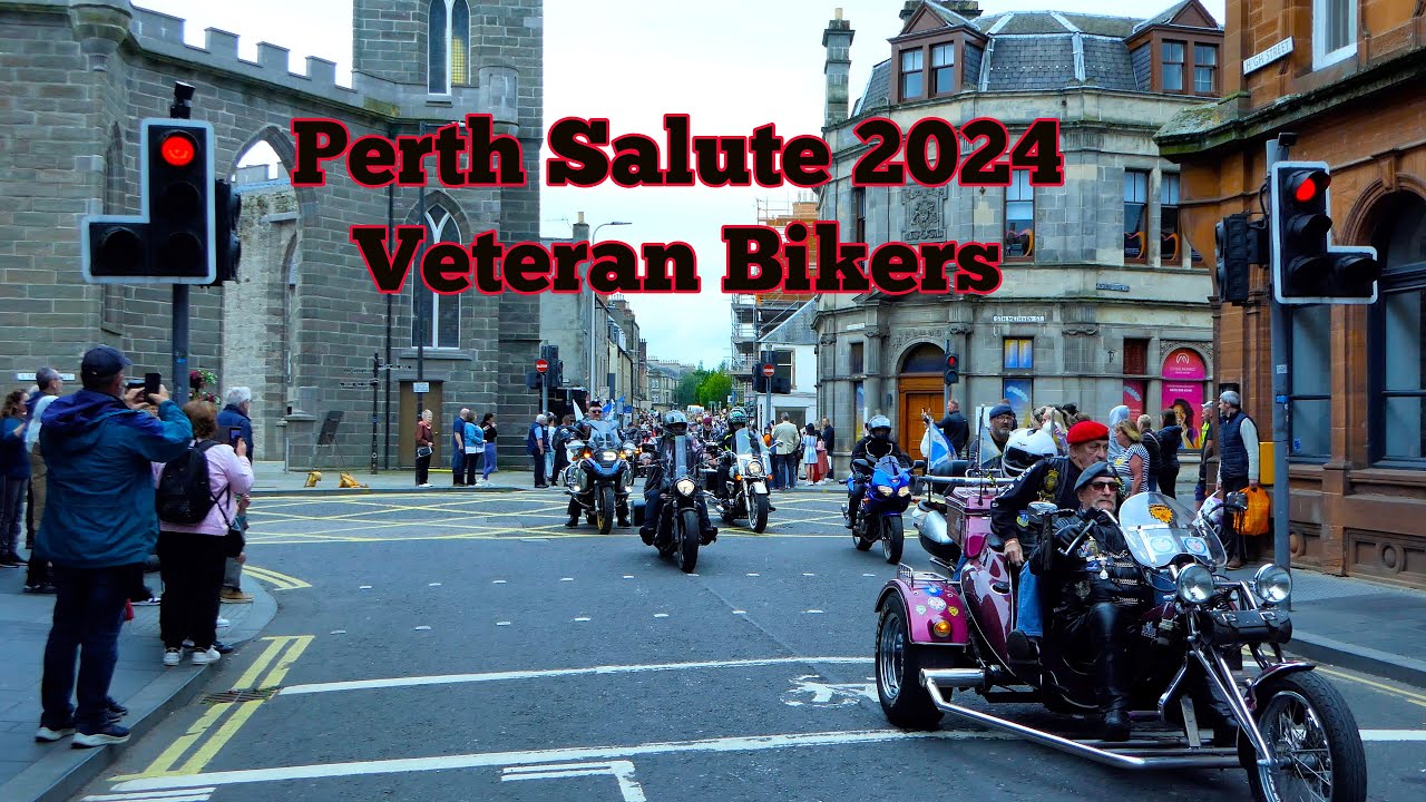The Perth Salute 2024 - Veteran Motorcycles