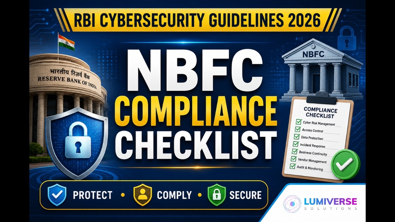 RBI Cybersecurity Guidelines for NBFCs 2026 | Compliance Checklist Explained