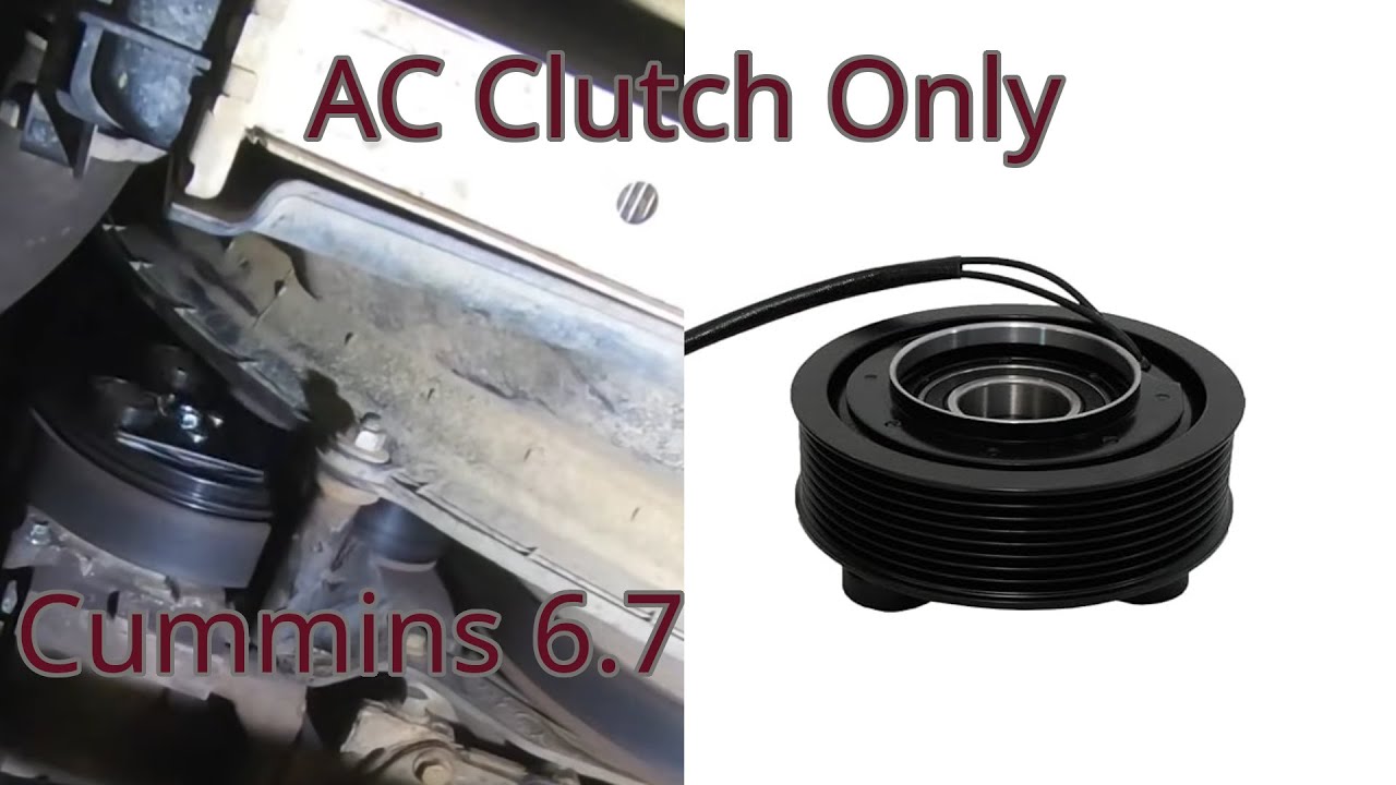 AC Clutch Replacement Cummins diesel