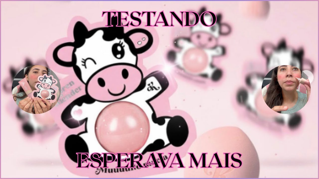 TESTANDO lançamento Karen bachini / ESPONJA Karen Blender e Base 