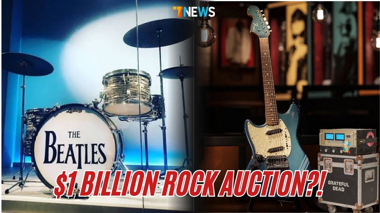 Inside the $1B Guitar Collection Featuring Kurt Cobain & The Beatles