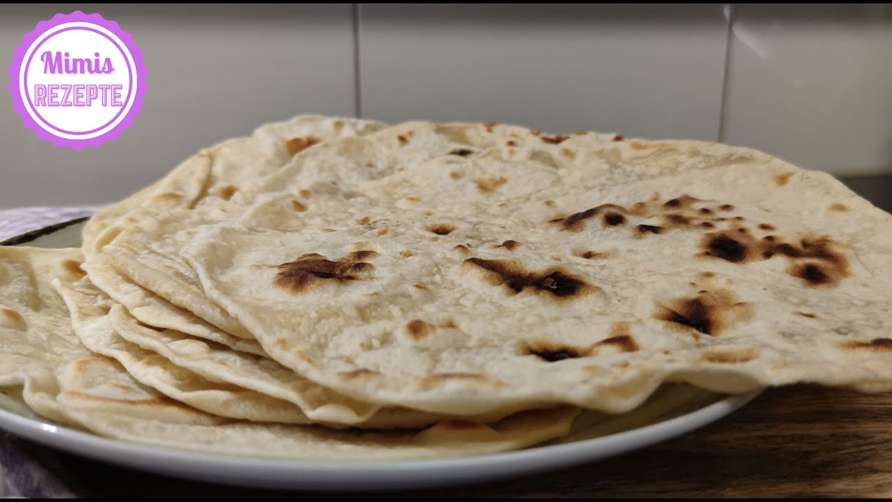 Tortilla Wraps selber machen / schnell und einfach (tortilla wrap hack)