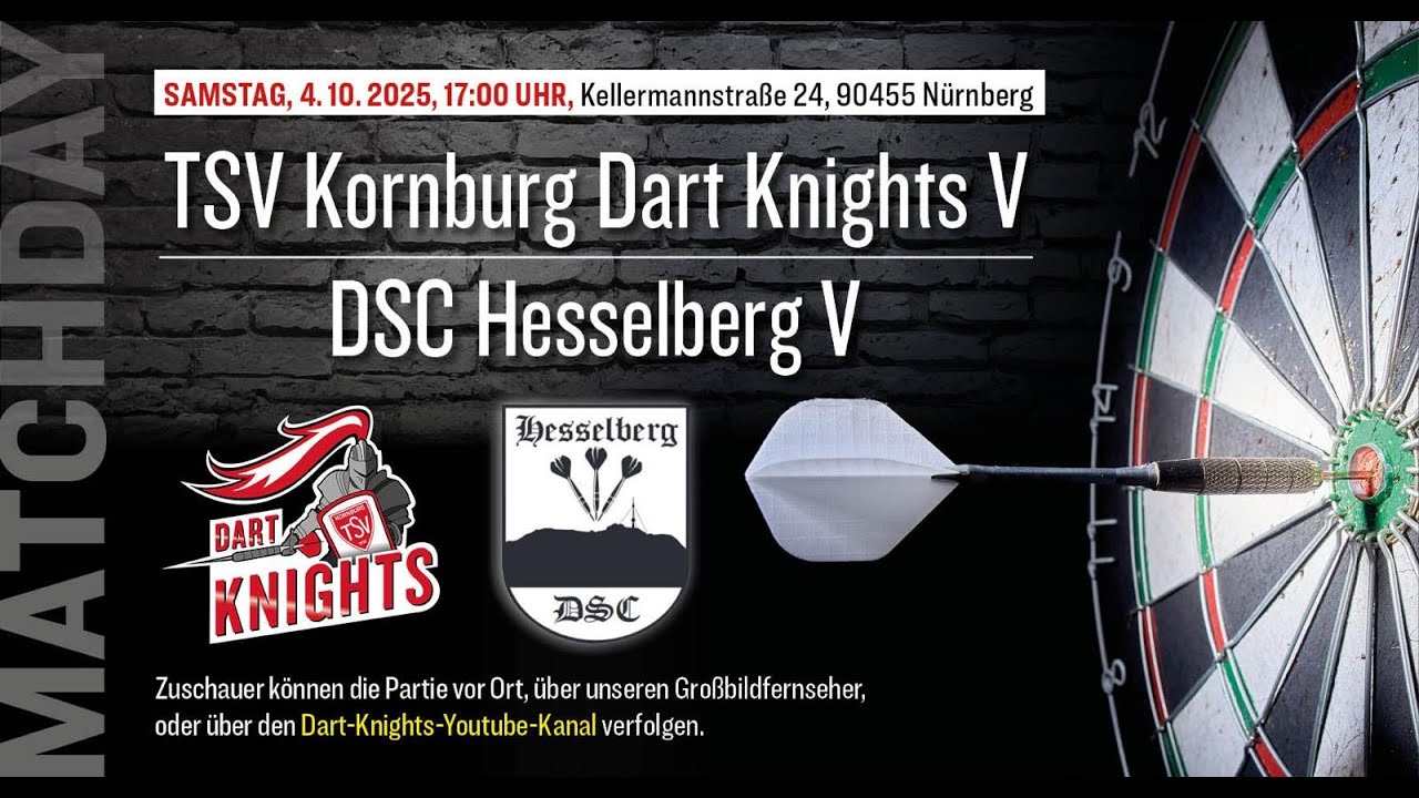 DartKnights V gegen DSC Hesselberg V