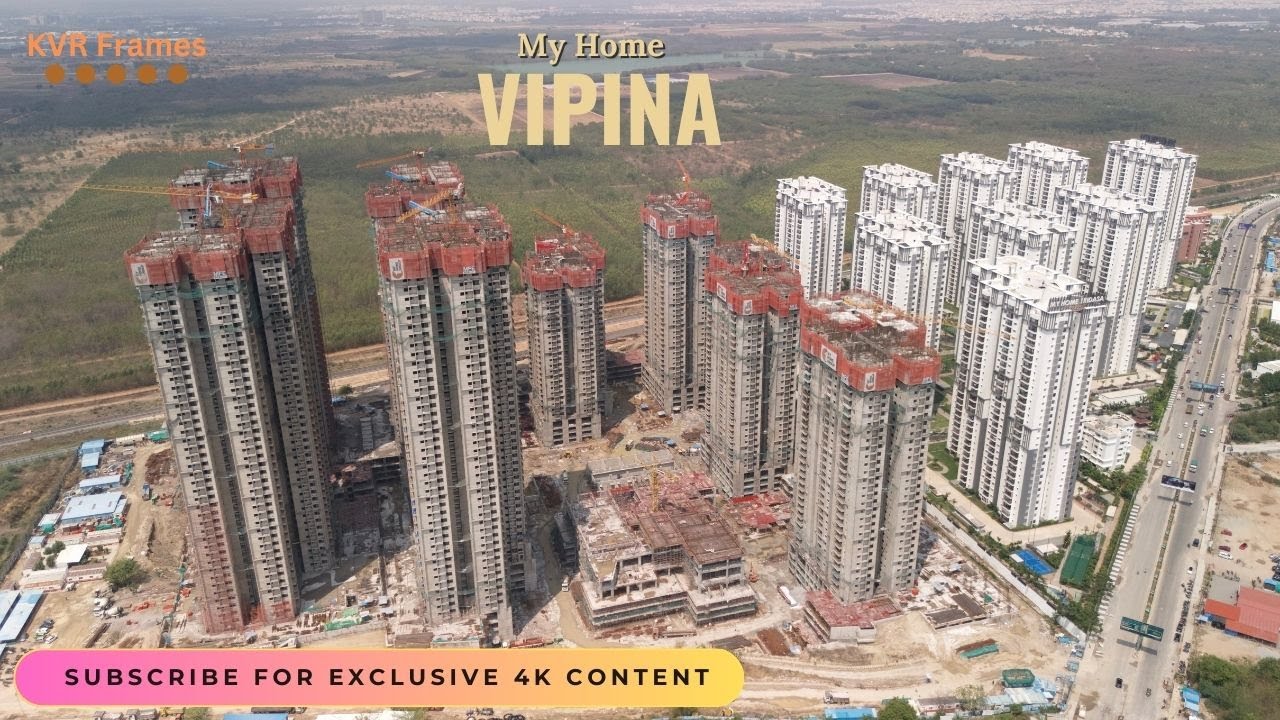 My Home Vipina Latest Update | Aerial 4K Tour
