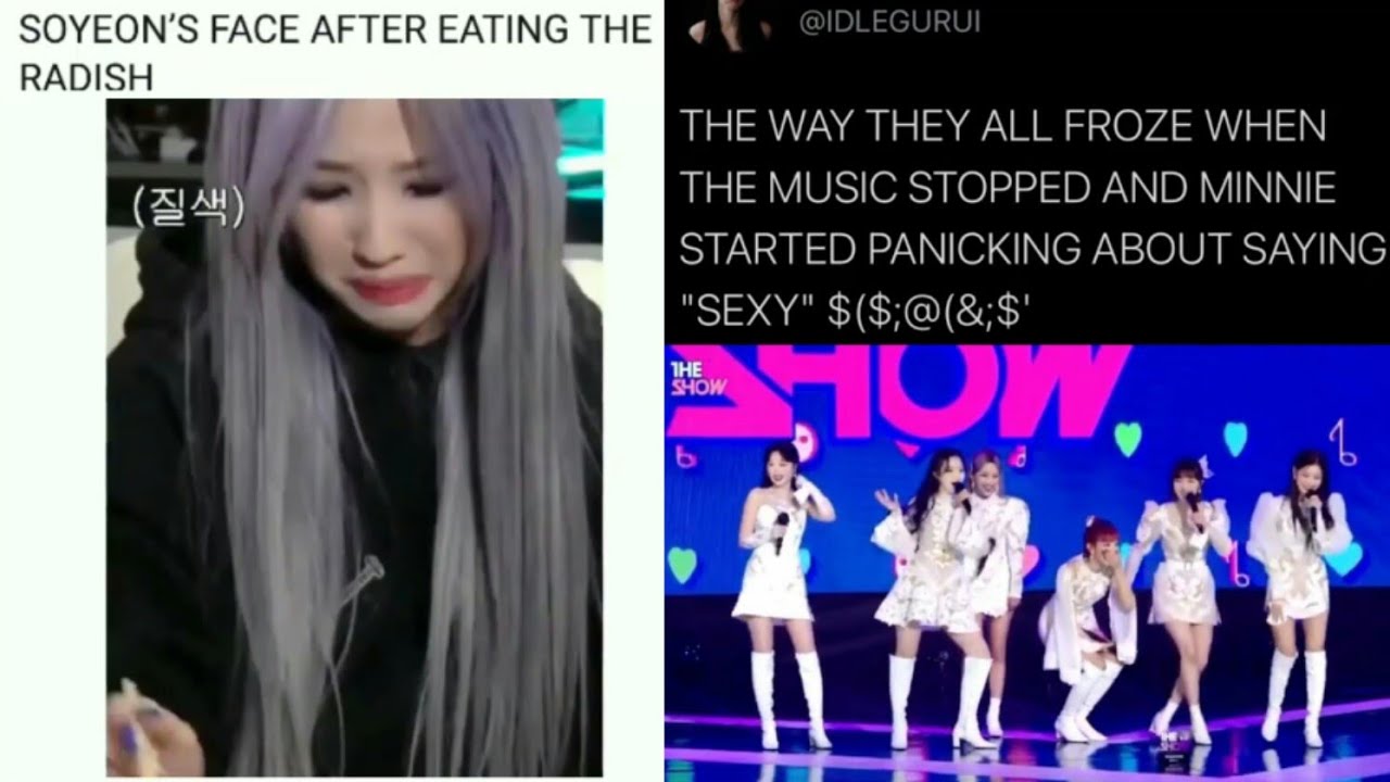 (G)I-DLE memes/tweets to celebrate HWAA 10th WIN