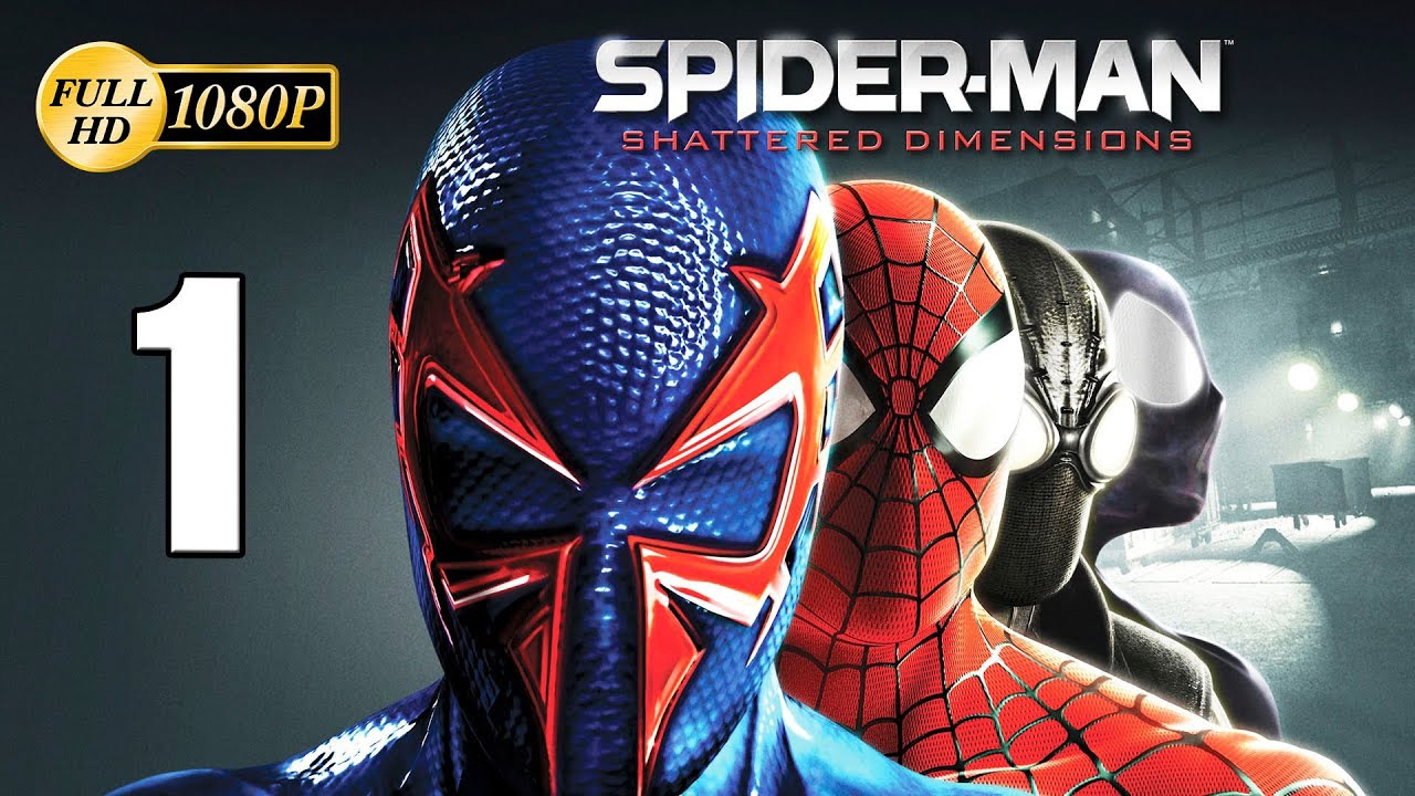 Прохождение игры Spiderman Shattered Dimensions, часть 1, пролог на испанском языке, геймплей на ...