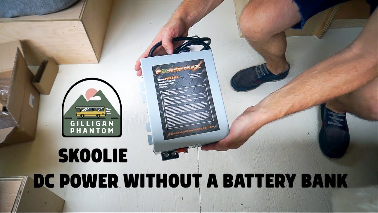 How To Run DC Lights and Appliances Without a Battery Bank in a Bus Conversion/Skoolie/RV/Van
