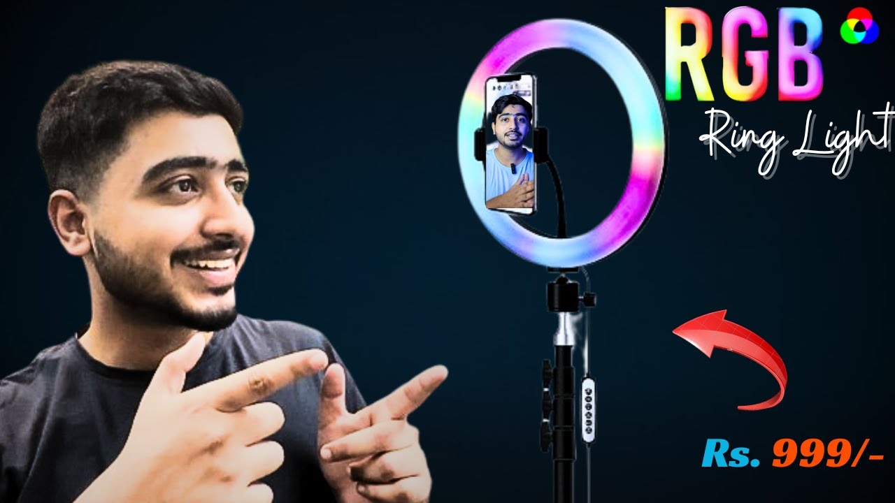 Best RGB Ring Light for Instagram And YouTube Creators | Best Ring Light With Tripod Stand