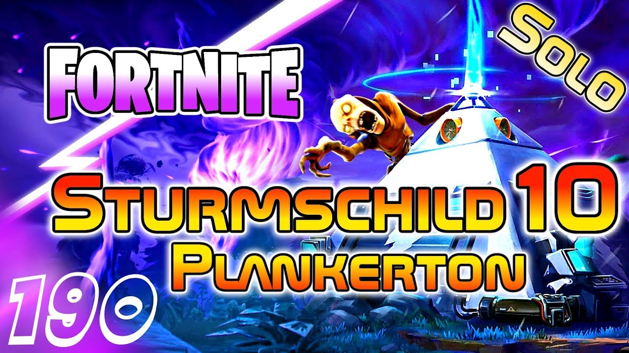 FORTNITE ⚡ Rette die Welt - Sturmschild Verteidigung 10 ◄#190► Let's Play Fortnite - MaikderIV