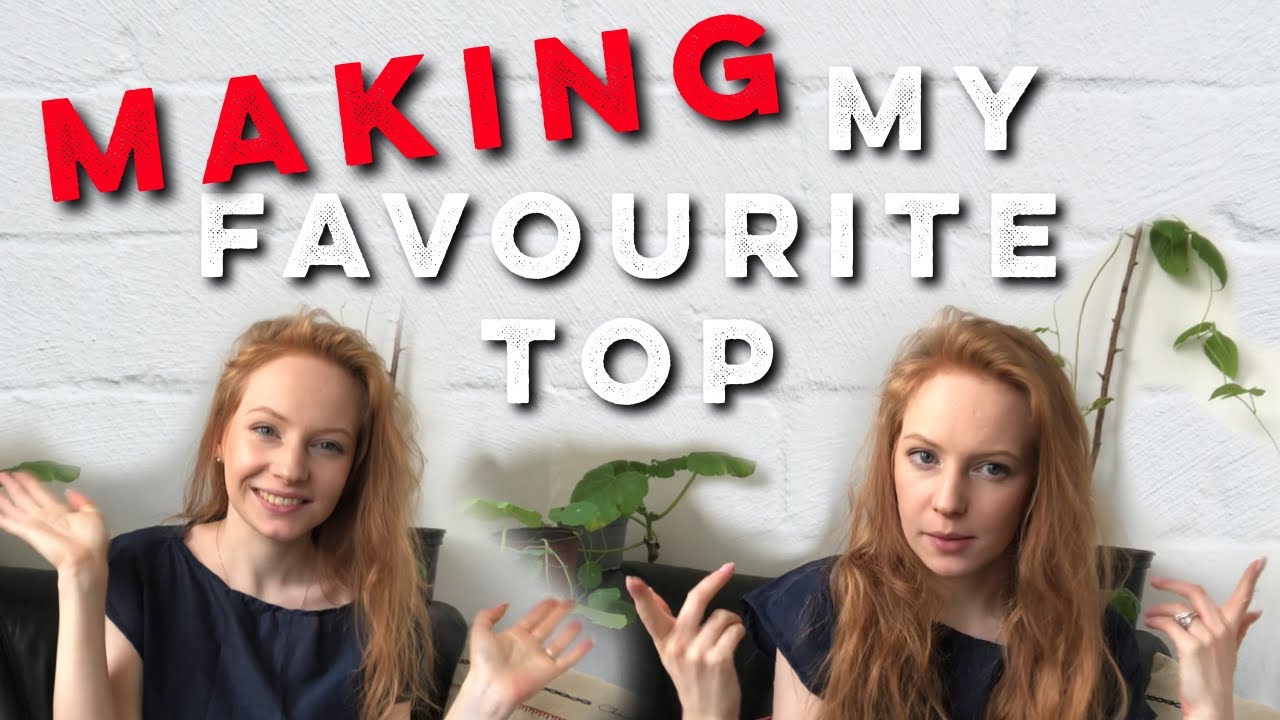making my favourite top | sewing burda 6540 | starer sewing