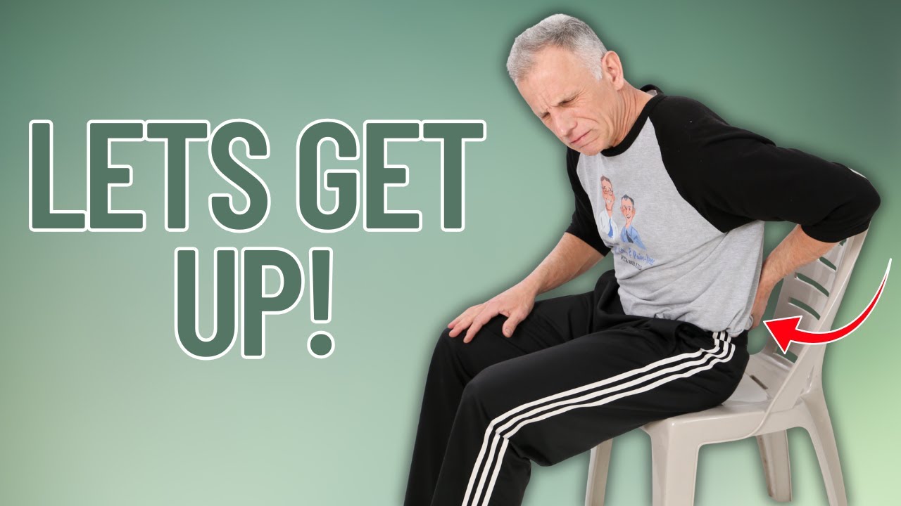 Low Back Pain-Herniated Disc? How to Get Out of Bed & Up From Chair.