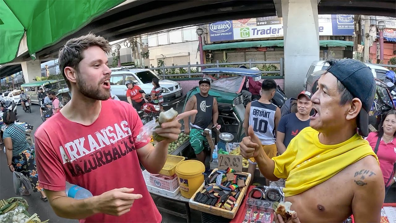 Market chaos in Manila's craziest market 🇵🇭