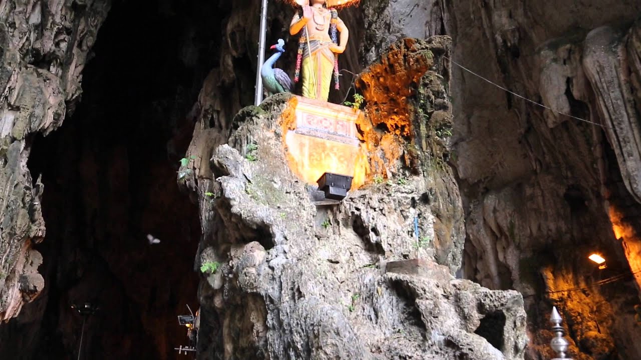 Malaisie Grottes de Batu  Int&eacute;rieur / Malaysia Batu Caves Inside