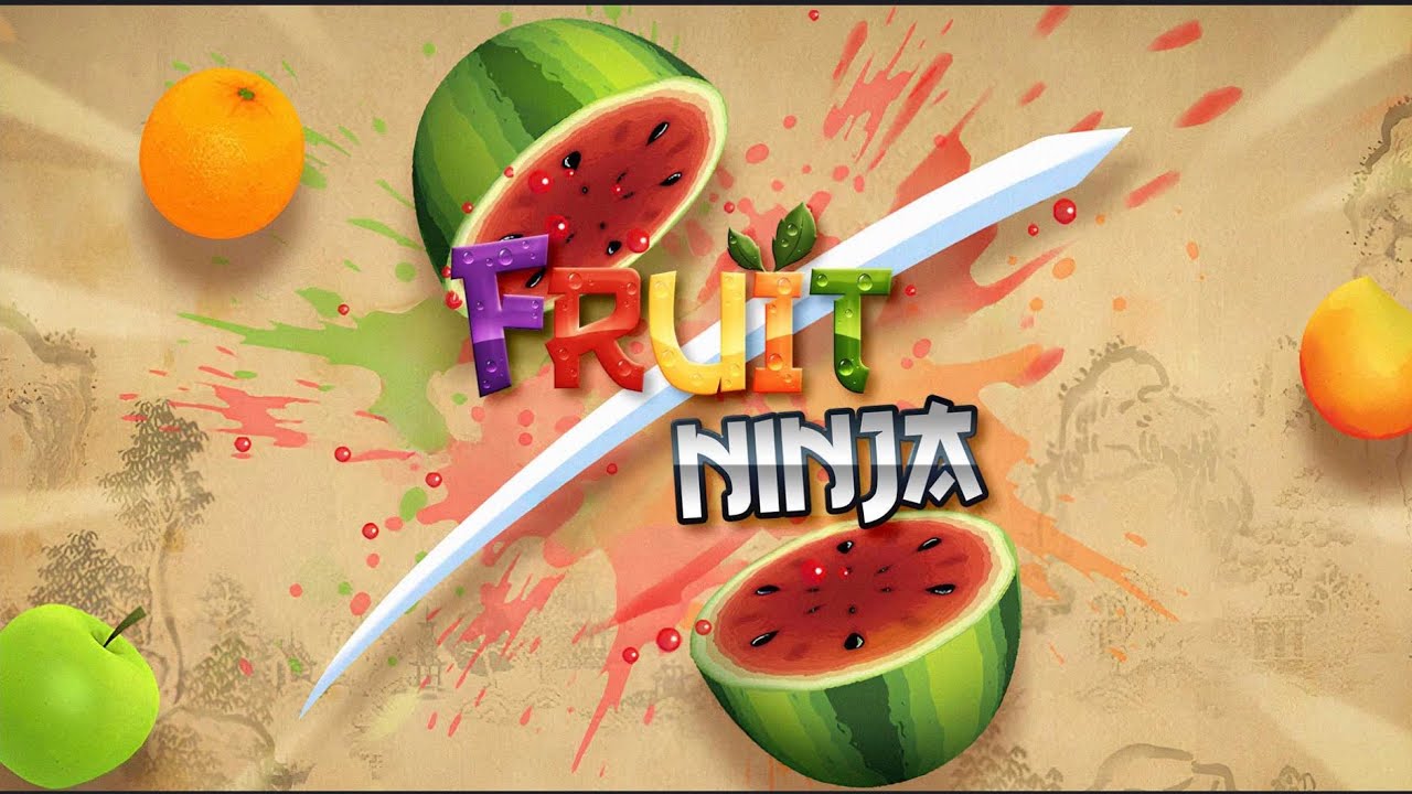 Bugün Fruit ninja oyununu oynuyorum.