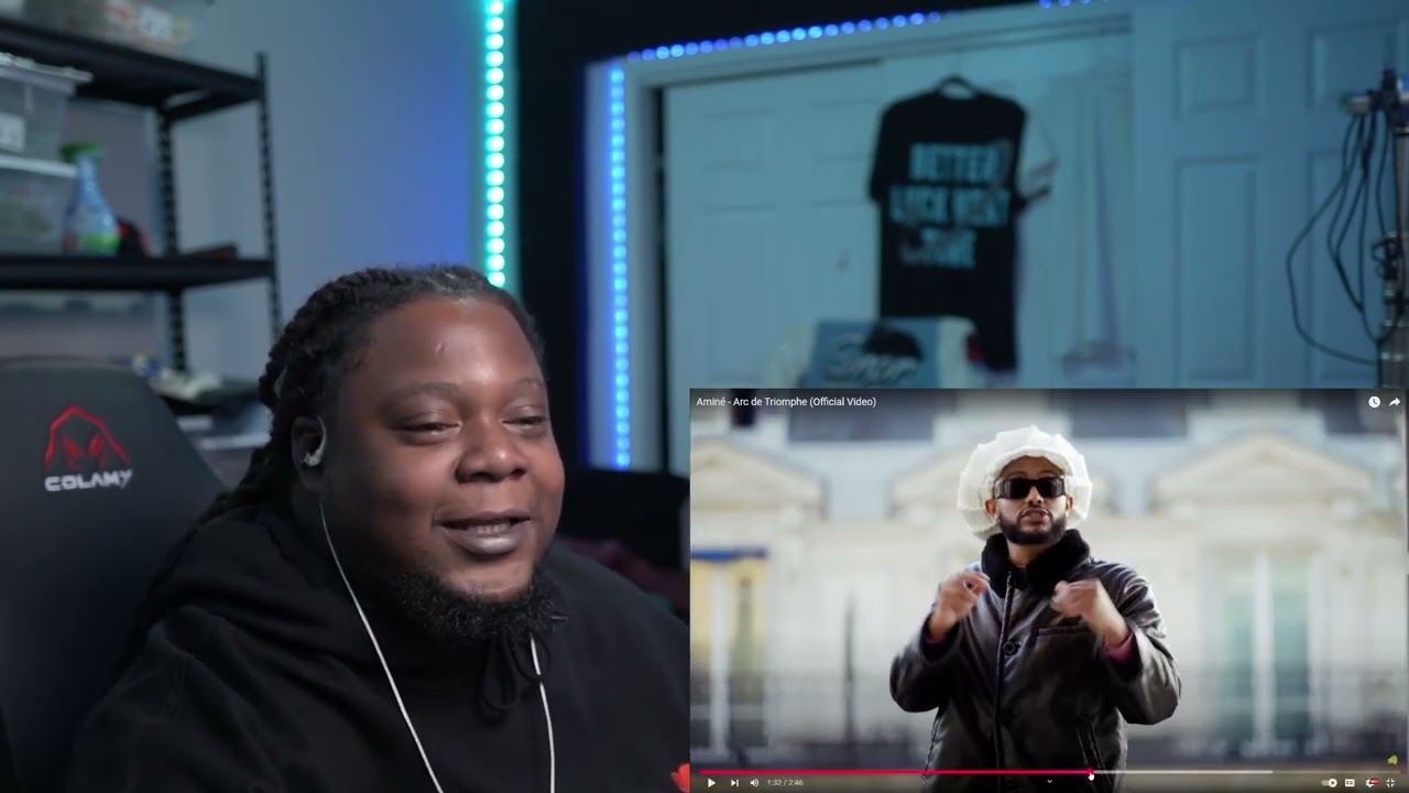 Aminé - Arc de Triomphe (Official Video) REACTION!