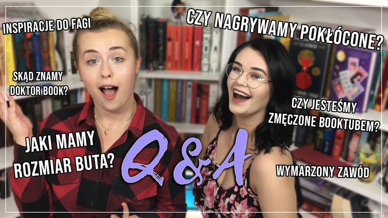 ❓Q&A — Czego w sobie nie lubimy, czy męczy nas BookTube, Faga Santasy❓