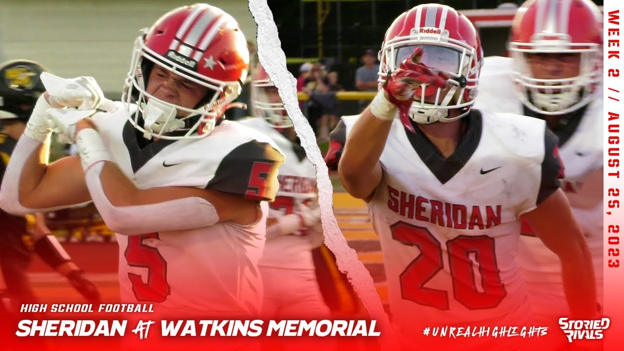 Sheridan Holds Off Watkins Memorial 🏈