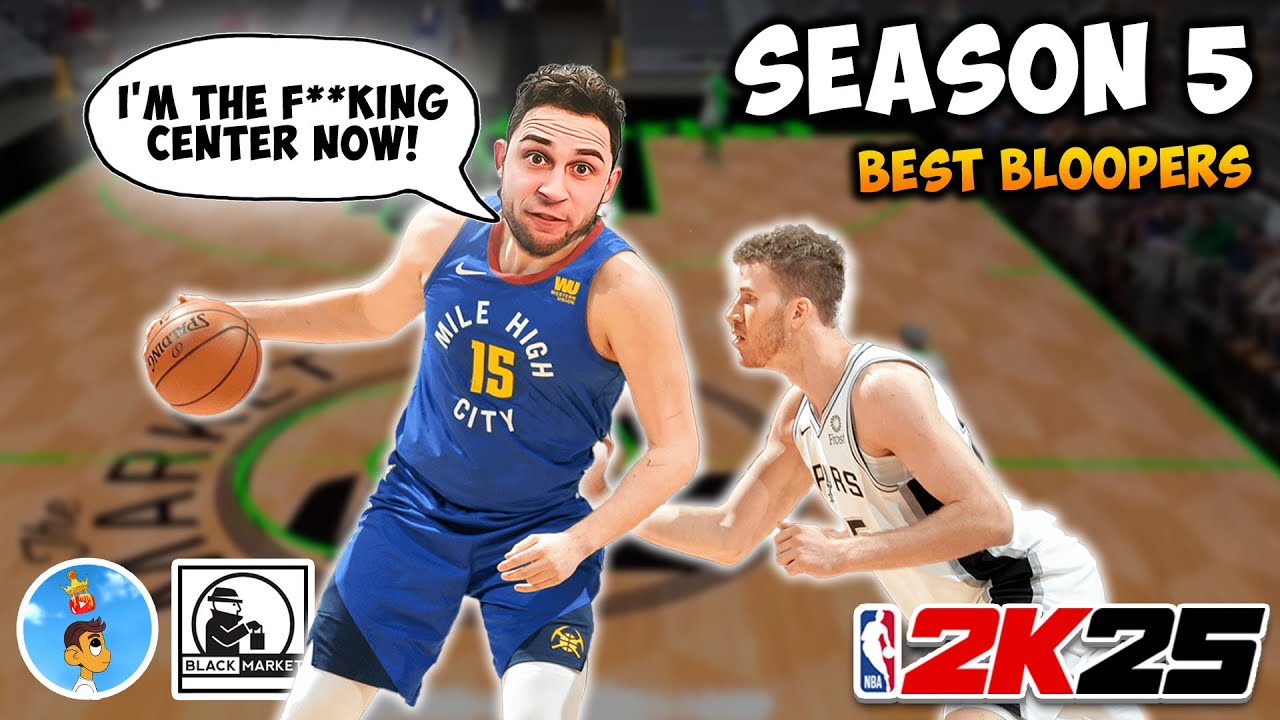 JOEKNOWS, BLACKMARKET & FRIENDS BEST BLOOPERS, RAGES AND FUNNIEST MOMENTS FROM 2K25 SEASON 5