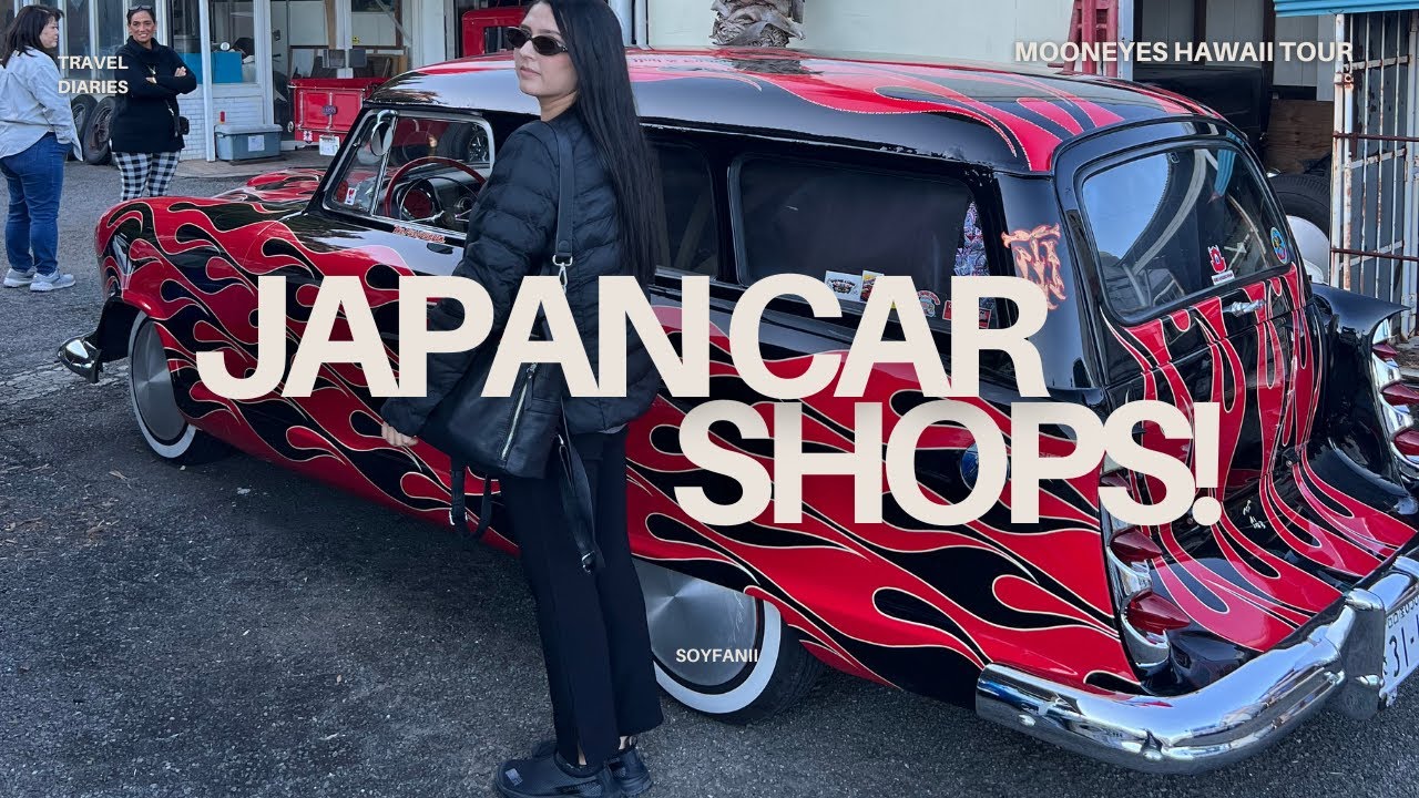 Japan Hot Rod Vlog: Andy’s Rod Works Shop Tour + Pumpkin Sally’s Garage