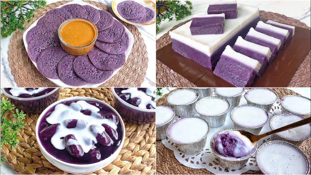 4 RESEP UBI UNGU YANG PALING BANYAK DICARI SAKING ENAKNYA! BIKINNYA MUDAH,  HASILNYA BANYAK!
