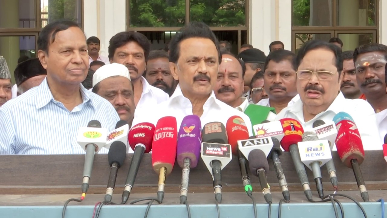 DMK Conducted a Parliamentary election consultation with Coalition Parties