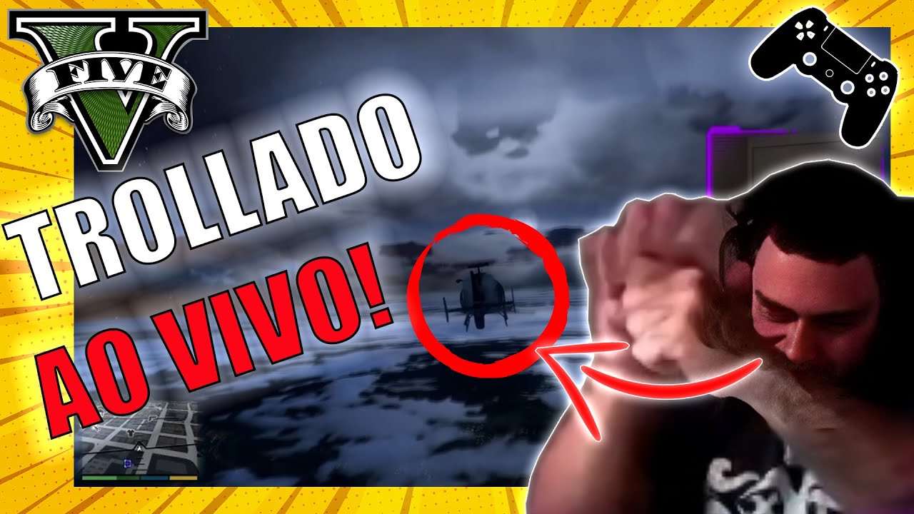 Monstro Joga #15 - Melhores RAGE GTA V [O CHAT ME TROLLOU❗❗❗]