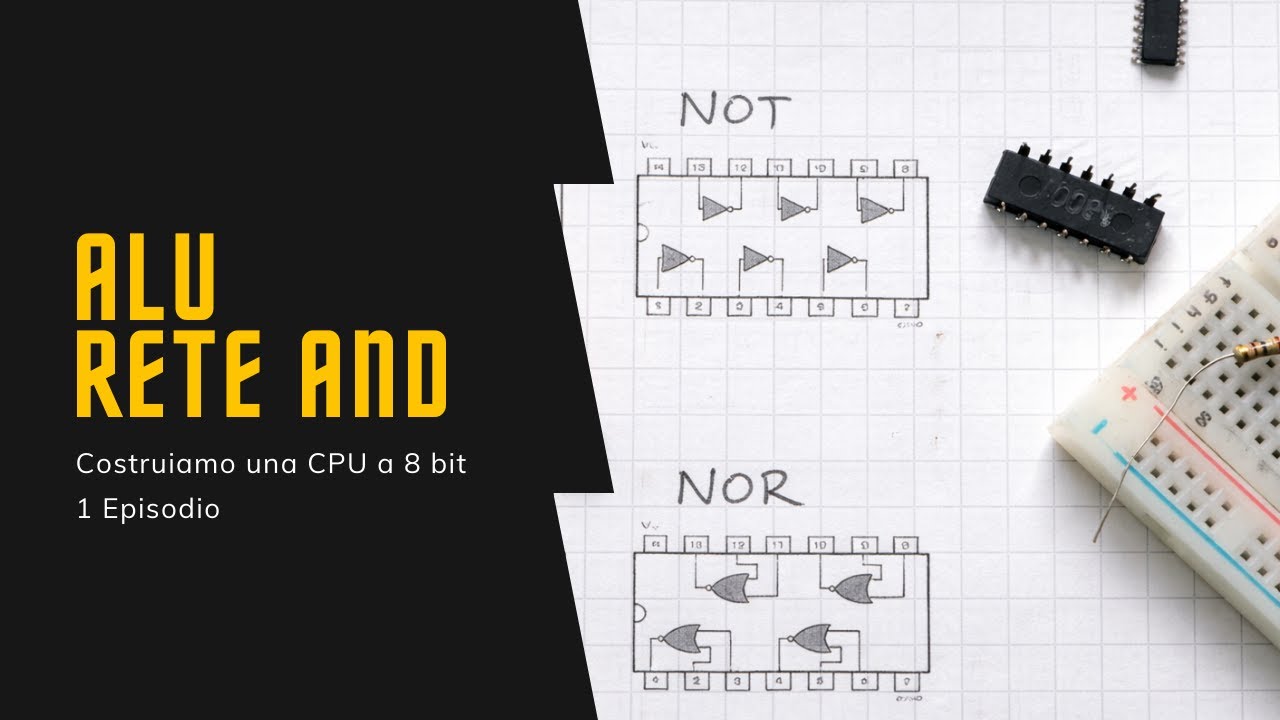 Costruiamo una CPU a 8 bit: ALU operazione AND