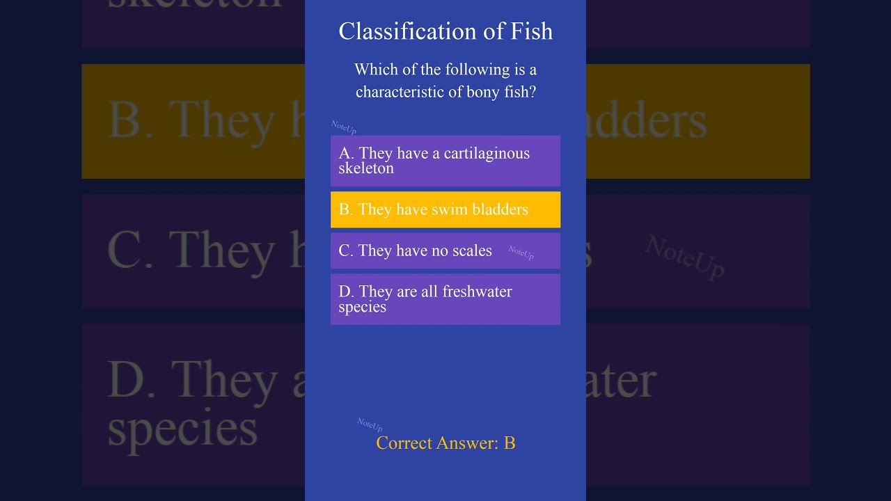 Classification of Fish (part-5)// Fishery Science