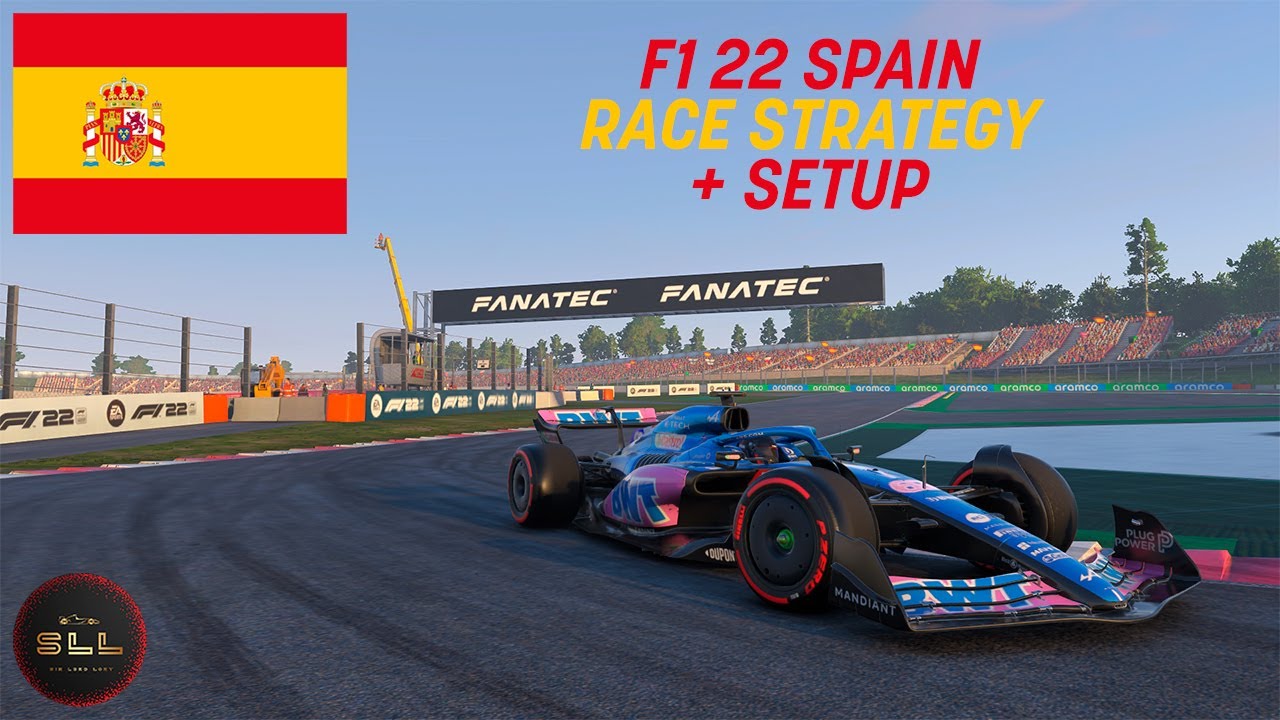 F1 22 | SPAIN | HOTLAP | RACE STRATEGY + SETUP!