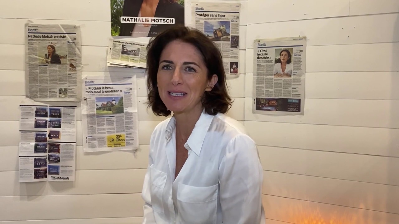 À Biarritz, la percée de la candidate UDI Nathalie Motsch