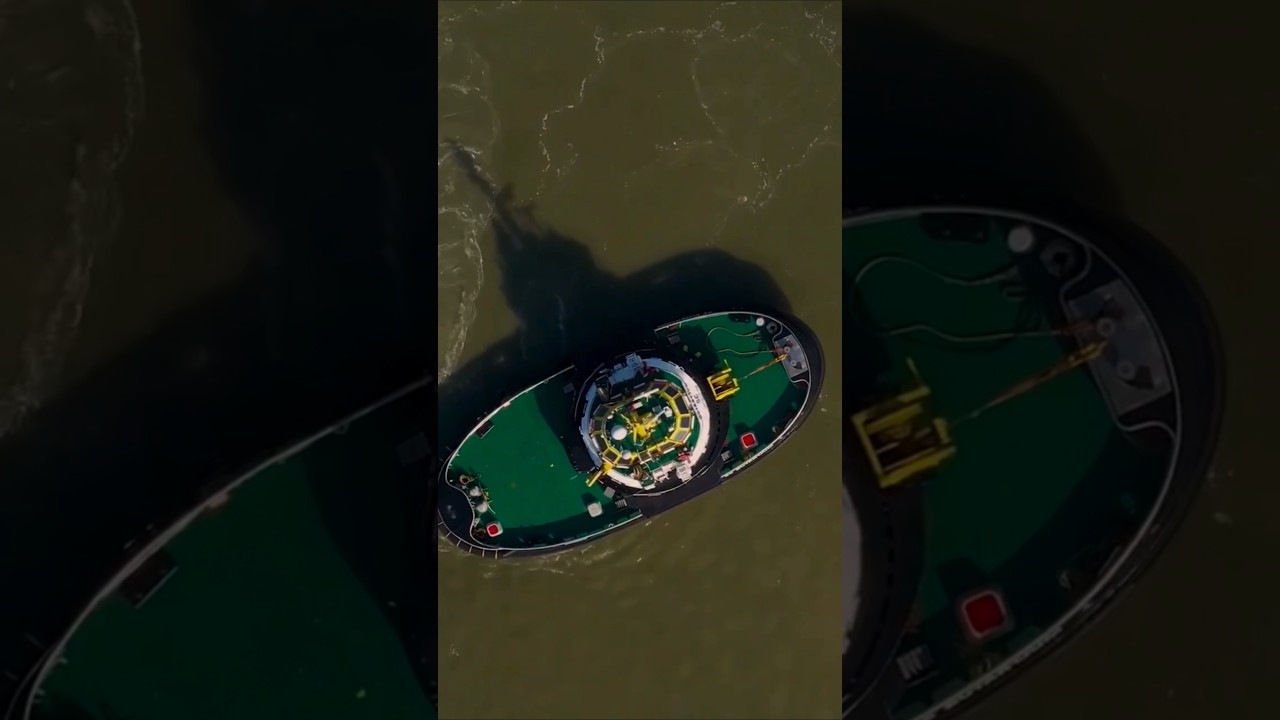Why Tugboats Use This Weird Propeller! 😳