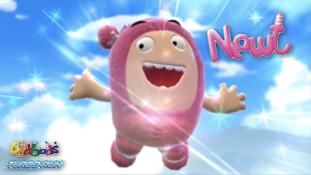 Oddbods Turbo Run - NEWT - New Character