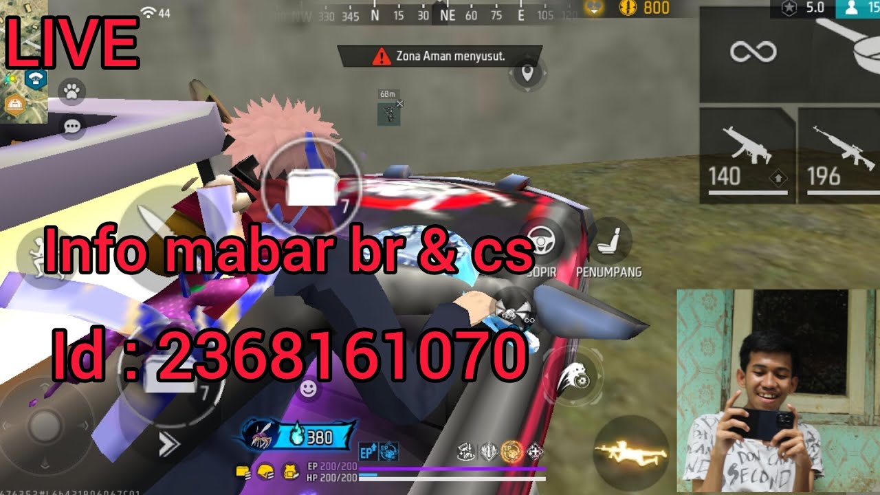 LIVE epep sambil nunggu buka puasa #freefireshorts ##freefire #live vertikal