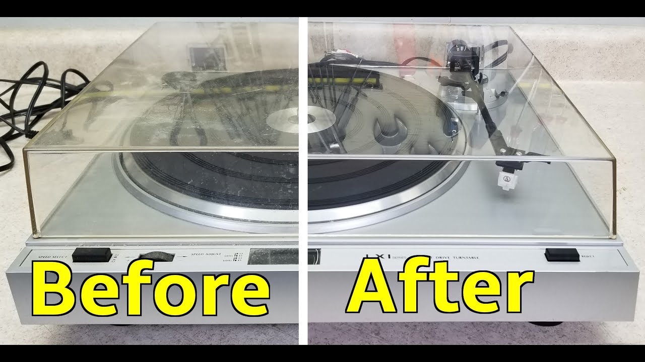Turntable Teardown: how to inspect and service a Sears LXI record player made by Sanyo