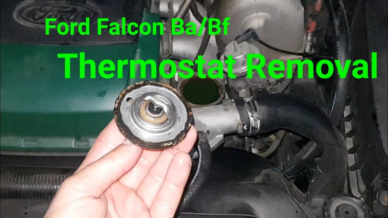 Снятие термостата на Ford Falcon BA BF