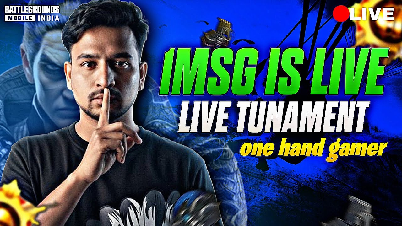 BGMI Live 🔴 One Hand Challenge | Full Handicap Gameplay 🔥