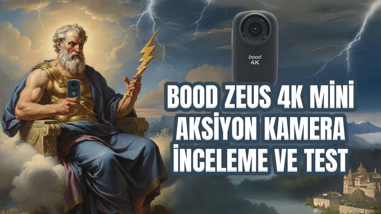 Bood Zeus 4K Mini Aksiyon Kamera İnceleme