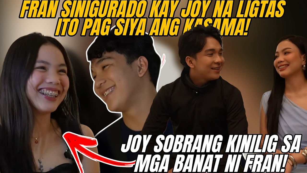 ⭕️HALA‼️ FRAN NATUMBOK ANG TAMANG PATAMA! JOY DI NAKAILAG SA MGA BANAT KINILIG NG TODO! #franjoy 