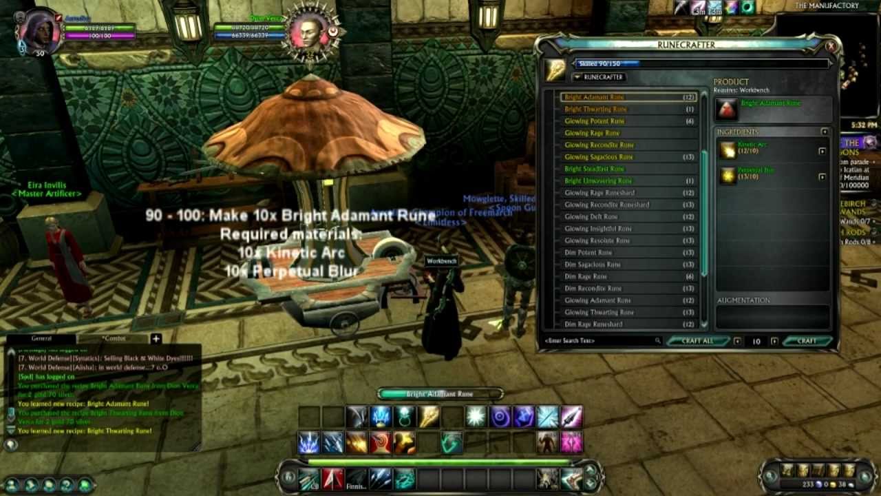Rift: How to level Runecrafting 1-300 Fast & Easy (Gameplay/Commentary)