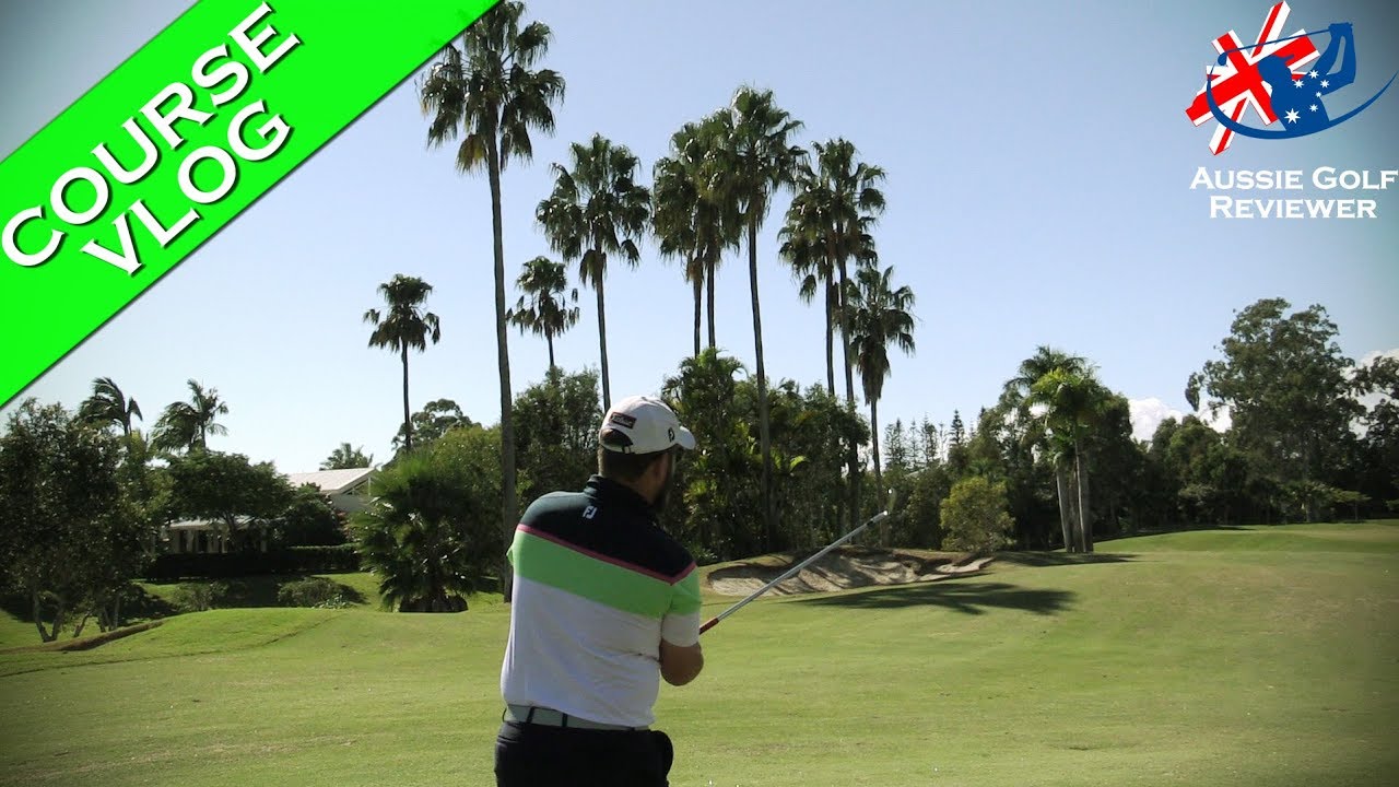 Видеоблог о поле для гольфа Sanctuary Cove The Palms, часть 1